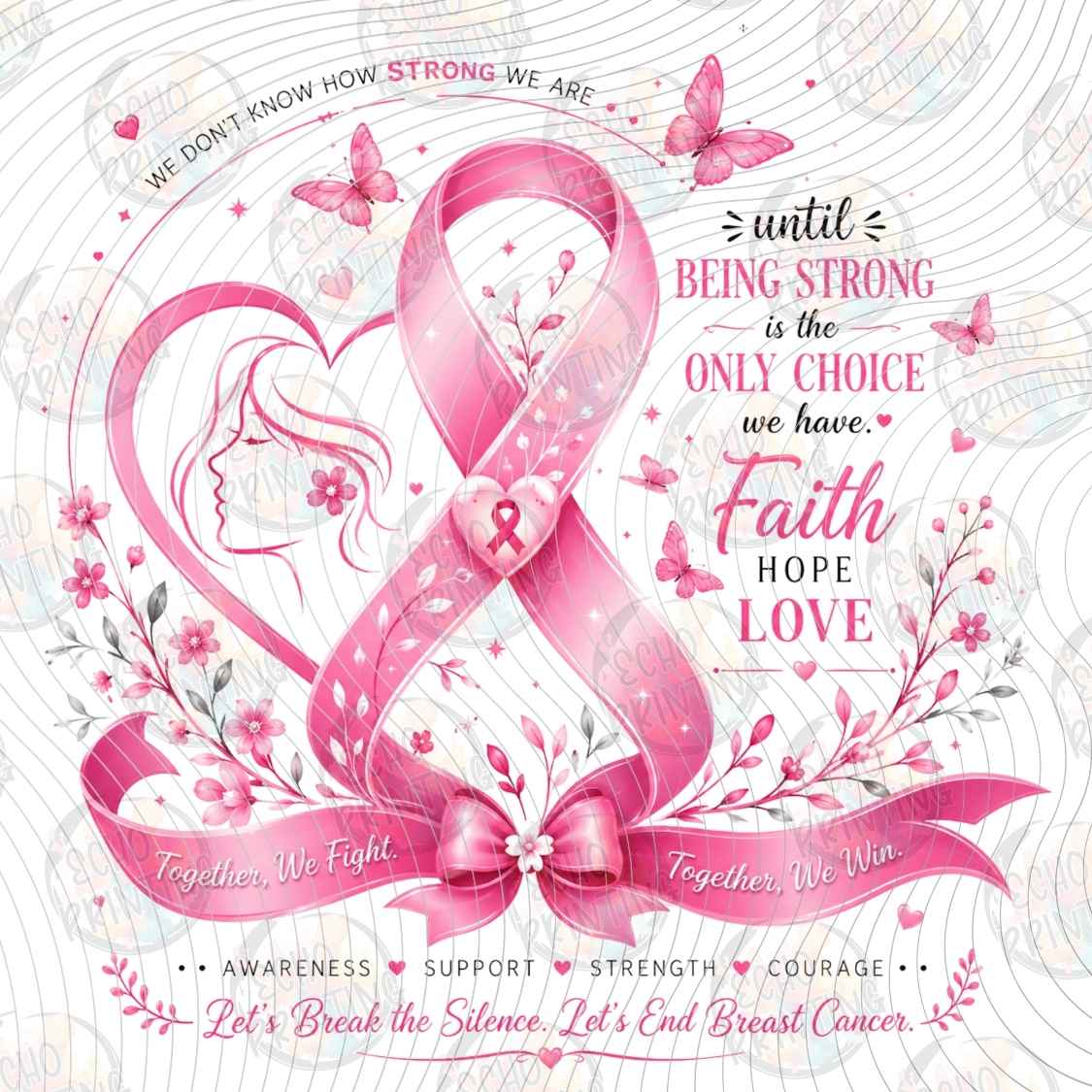 BSCRA 521 - FAITH HOPE LOVE RIBBON