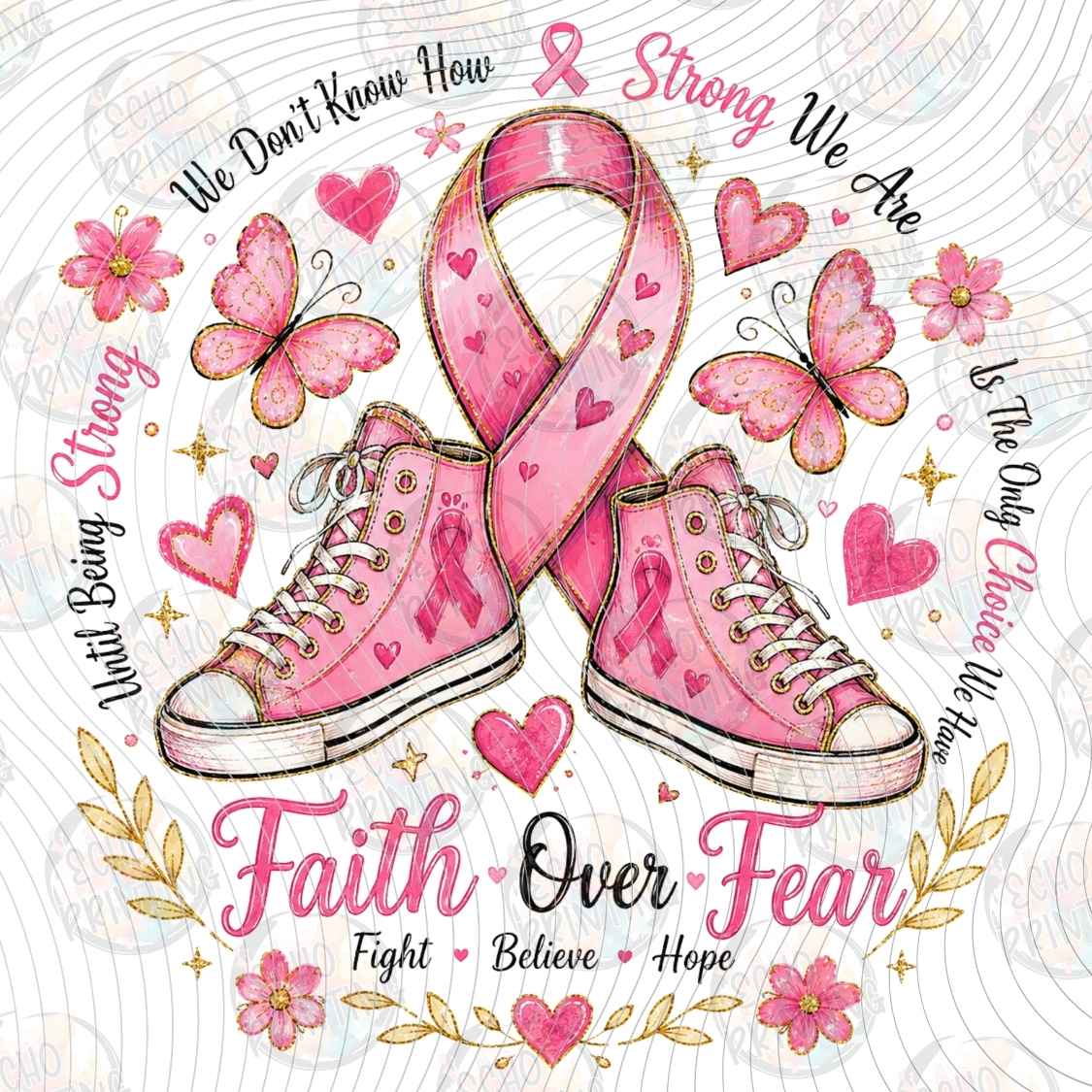 BSCRA 523 - FAITH OVER FEAR SNEAKERS