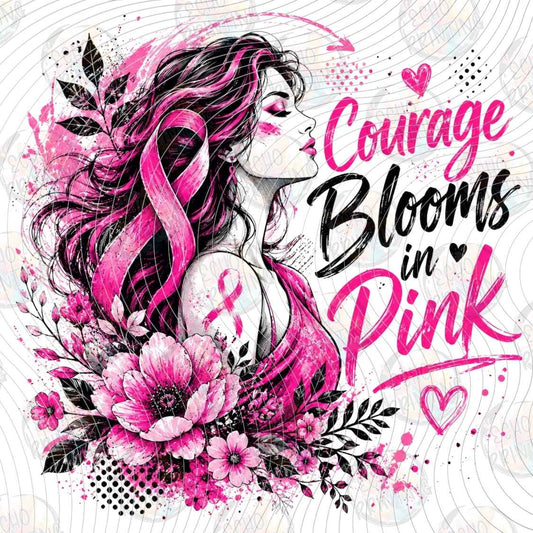 BSCRA 541 - COURAGE BLOOMS IN PINK