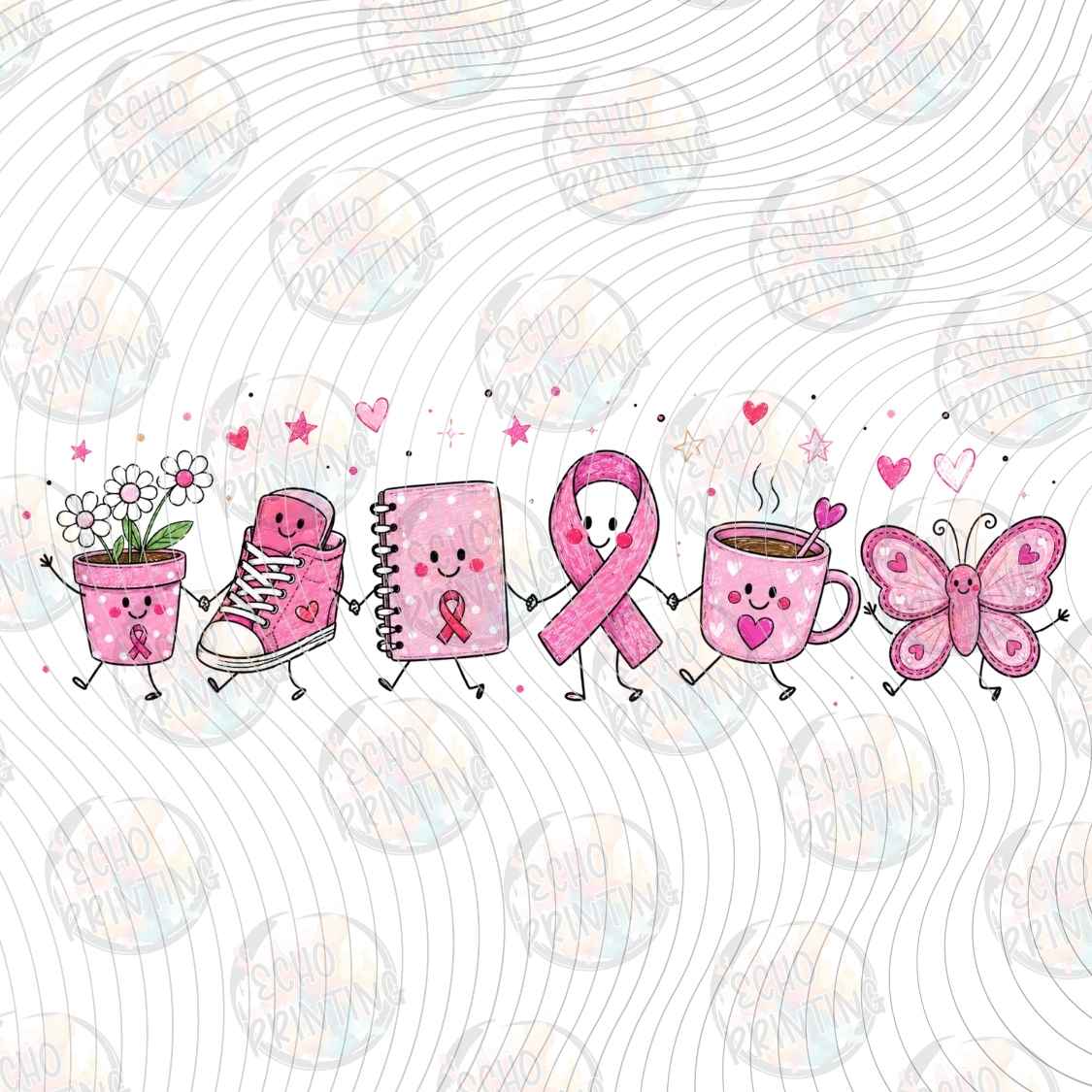 BSCRA 550 - PINK RIBBON SWEETS COLLAGE