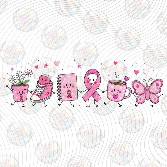 BSCRA 550 - PINK RIBBON SWEETS COLLAGE