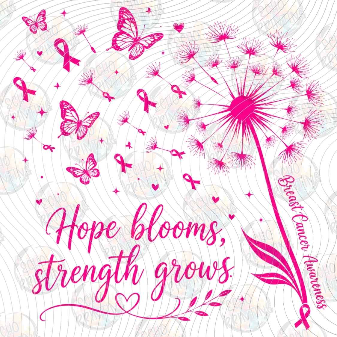 BSCRA 560 - HOPE BLOOMS STRENGTH GROWS