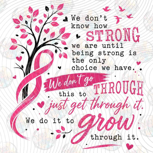 BSCRA 562 - THROUGH IT WE GROW