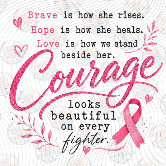 BSCRA 563 - COURAGE LOOKS BEAUTIFUL