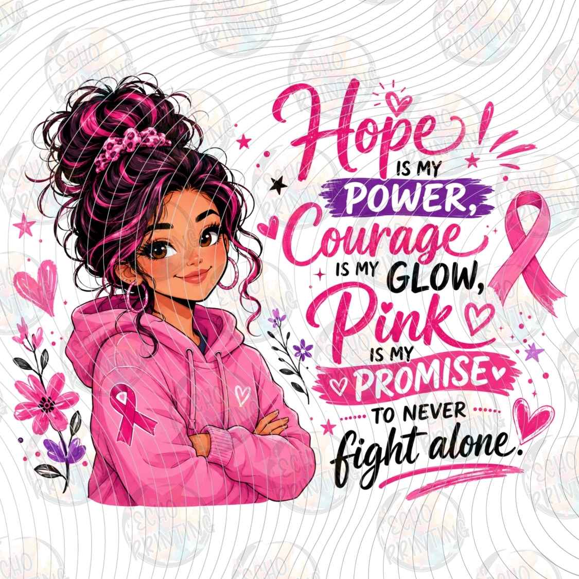 BSCRA 568 - HOPE COURAGE PINK PROMISE