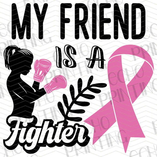 BSCRA 57 – MY FRIEND IS A FIGHTER WITH SILHOUETTE