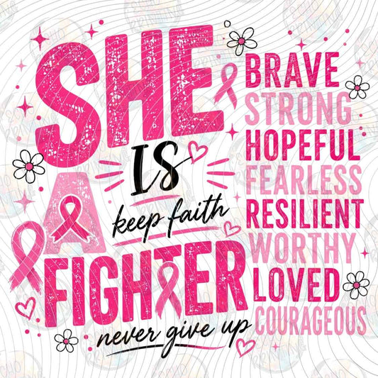 BSCRA 580 - SHE IS A FIGHTER