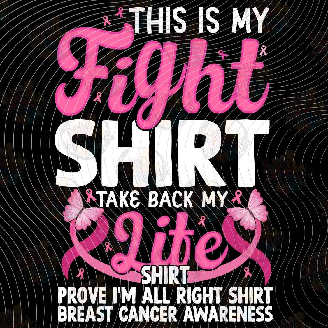 BSCRA 593 - THIS IS MY FIGHT SHIRT