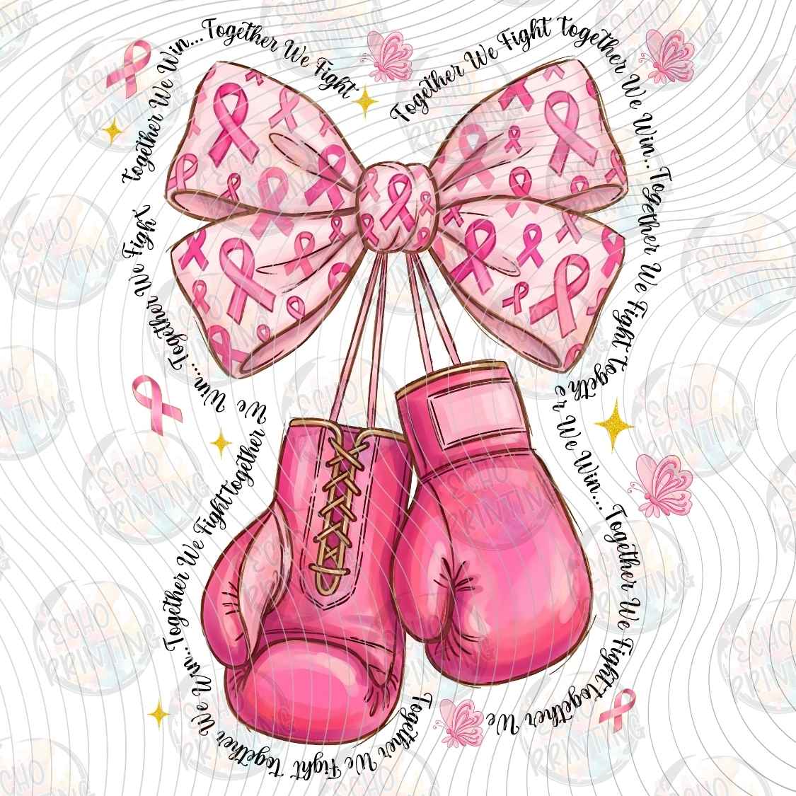 BSCRA 606 - PINK BOXING GLOVES AWARENESS