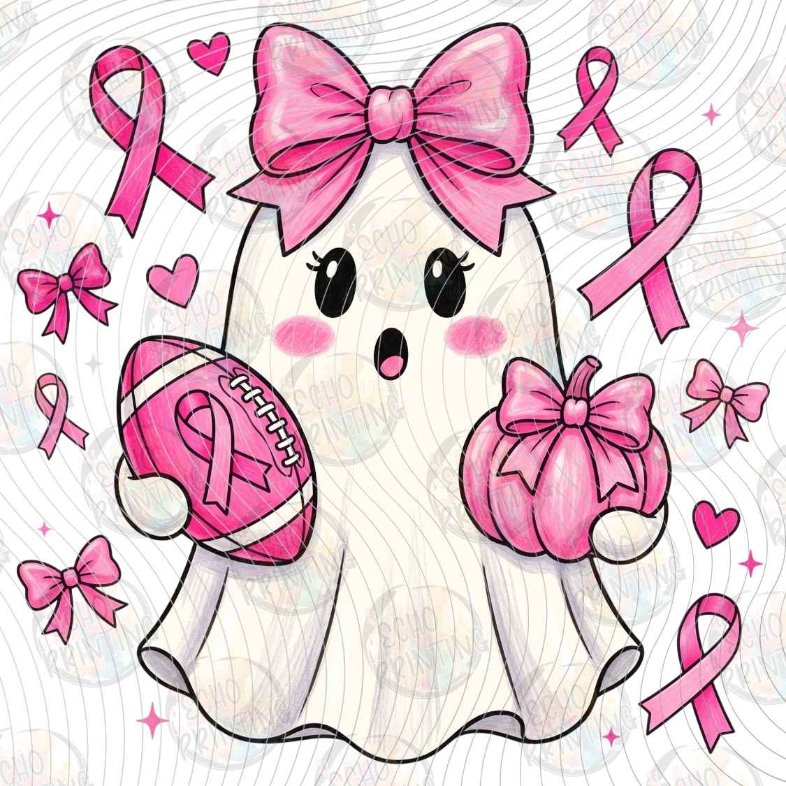BSCRA 611 - PINK GHOST AWARENESS FRIEND