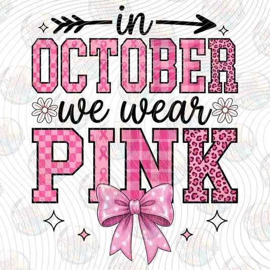 BSCRA 617 - IN OCTOBER WE WEAR PINK