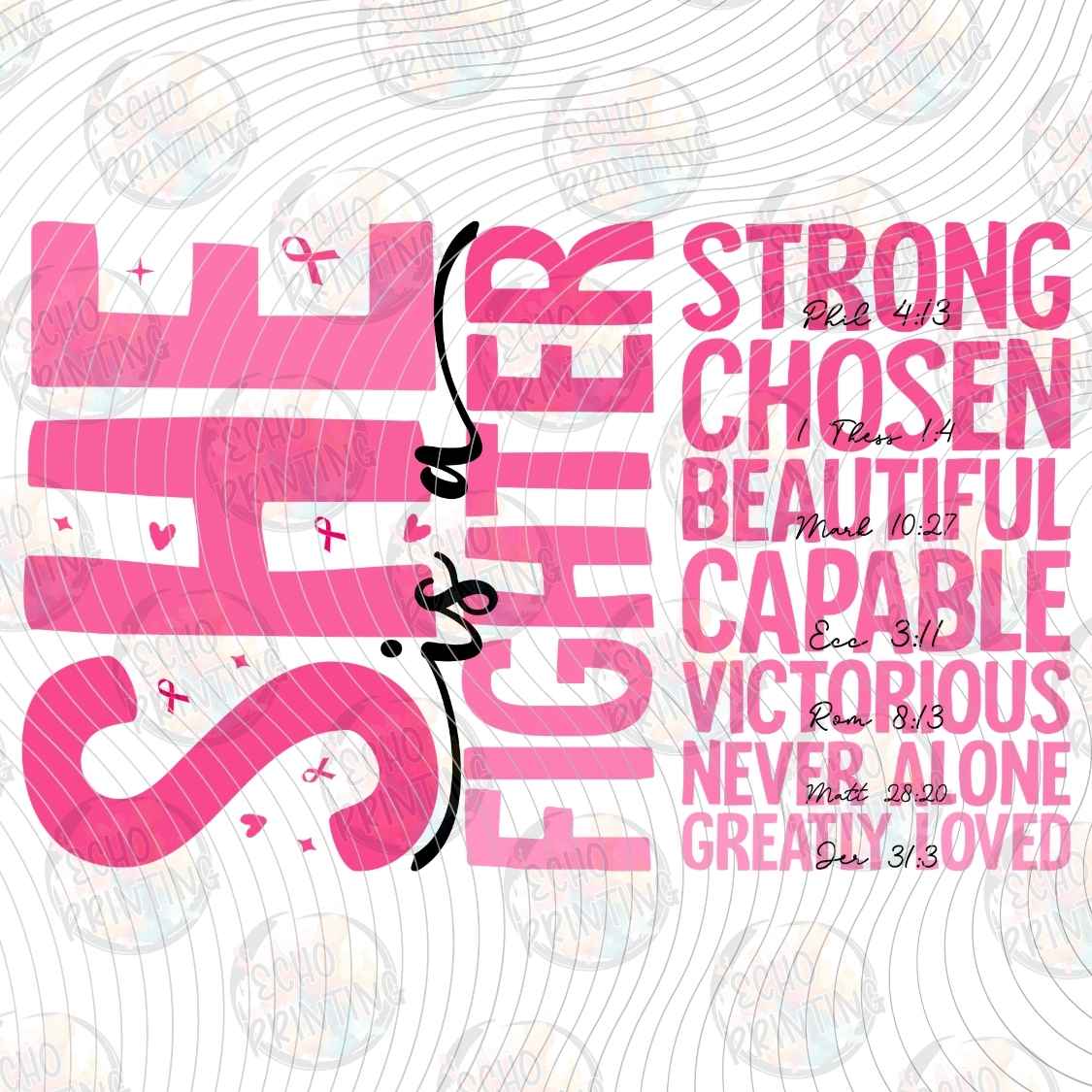 BSCRA 619 - SHE IS A FIGHTER