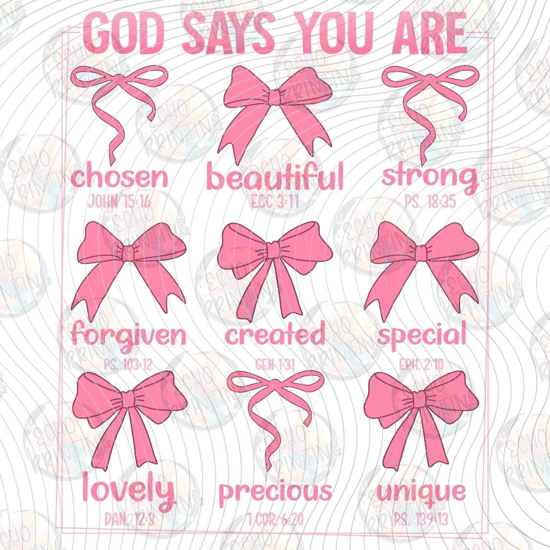 BSCRA 620 - GOD SAYS YOU ARE