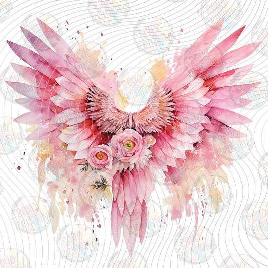 BSCRA 625 - PINK ANGEL WINGS AWARENESS