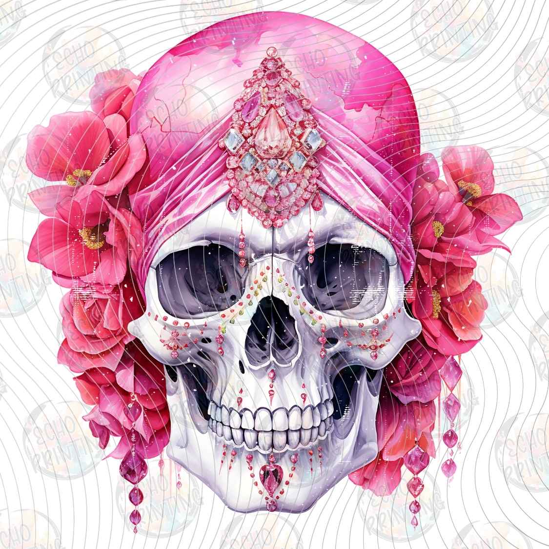 BSCRA 630 - FLORAL SUGAR SKULL AWARENESS