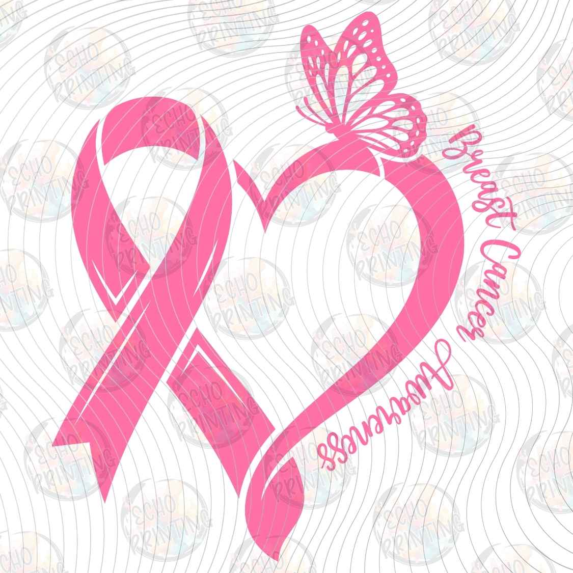 BSCRA 638 - PINK RIBBON HEART