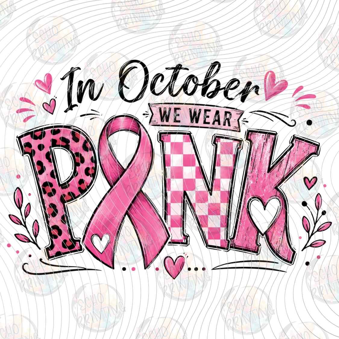 BSCRA 640 - IN OCTOBER WE WEAR PINK
