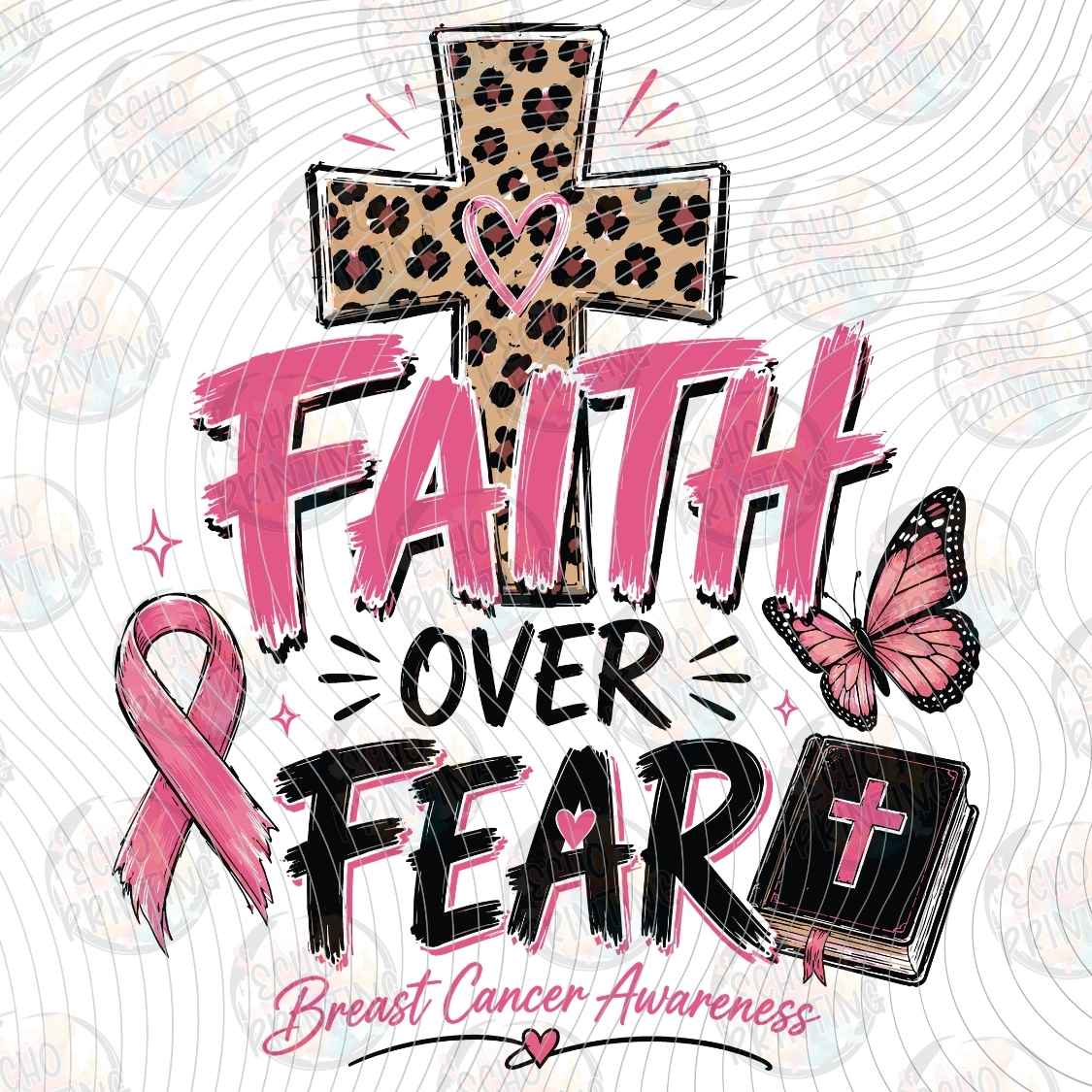BSCRA 663 - FAITH OVER FEAR CROSS