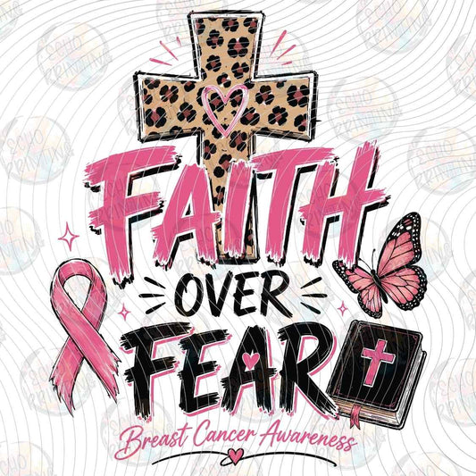BSCRA 663 - FAITH OVER FEAR CROSS