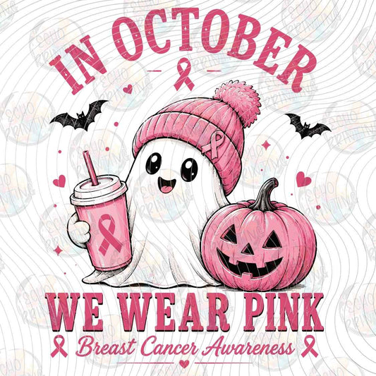 BSCRA 672 - IN OCTOBER WE WEAR PINK GHOST