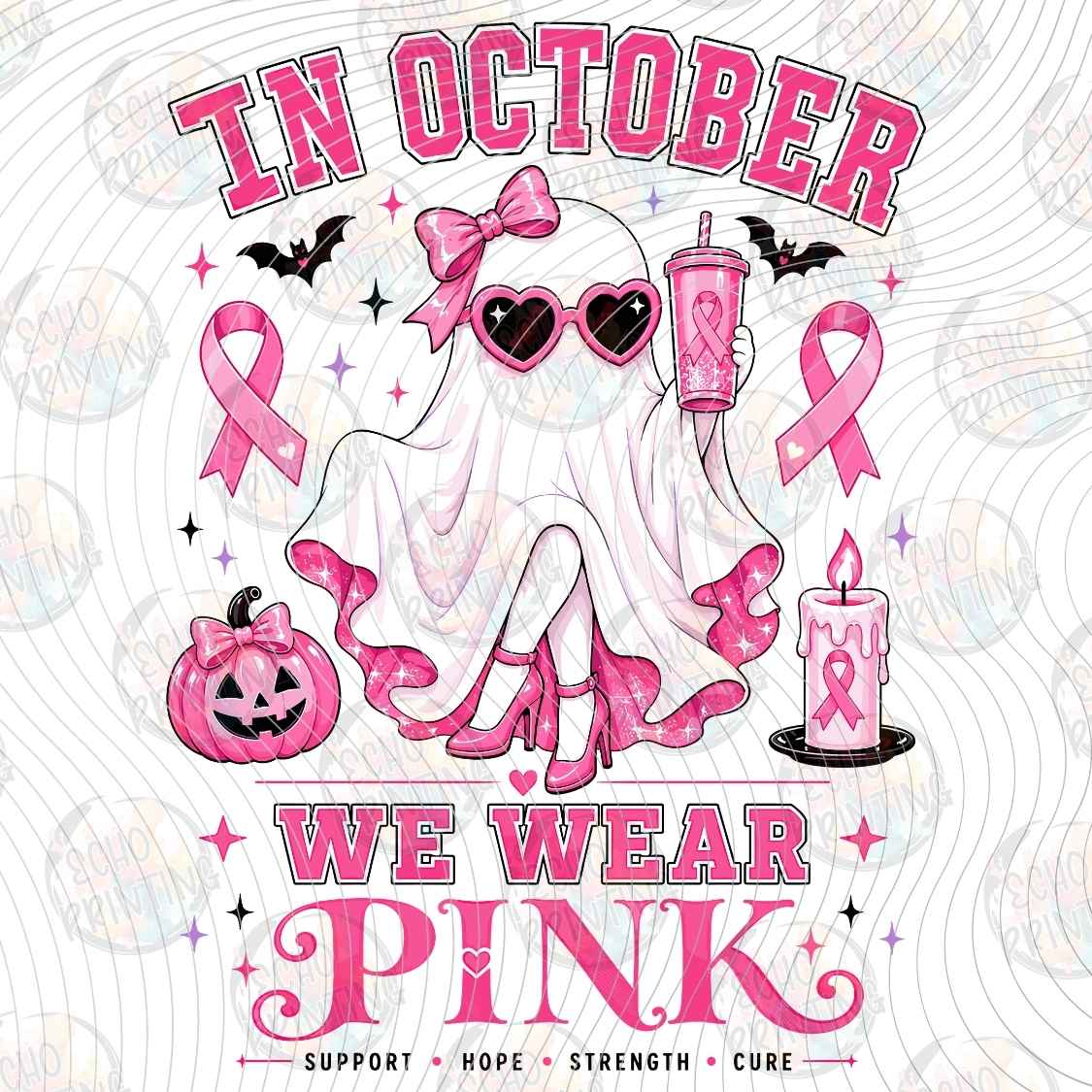 BSCRA 675 - IN OCTOBER WE WEAR PINK GHOST