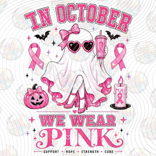 BSCRA 675 - IN OCTOBER WE WEAR PINK GHOST