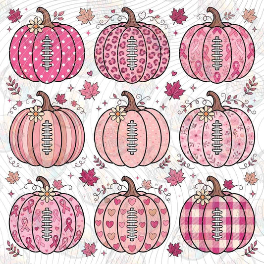 BSCRA 683 - PINK PUMPKIN AWARENESS PATTERN