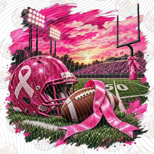 BSCRA 702 - PINK FOOTBALL SUNSET