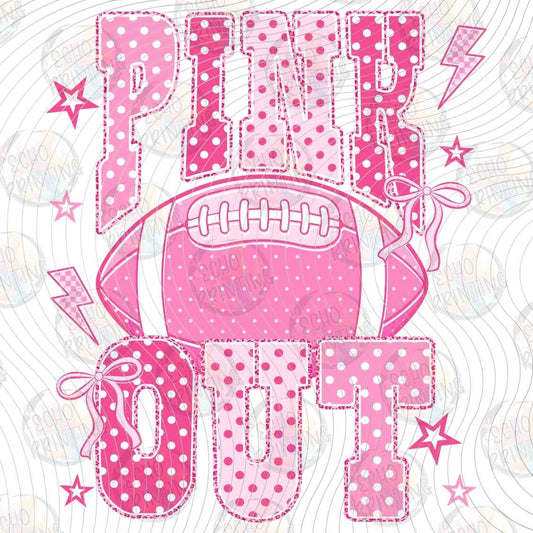 BSCRA 705 - PINK OUT FOOTBALL