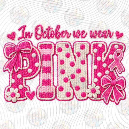 BSCRA 718 - WEAR PINK OCTOBER