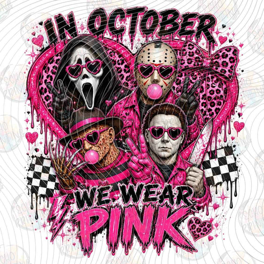 BSCRA 729 - OCTOBER WEAR PINK HEART
