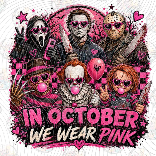 BSCRA 730 - OCTOBER WEAR PINK CHARACTERS