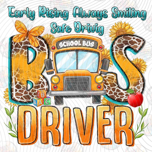 BSDR 3 - BUS DRIVER SUNFLOWER