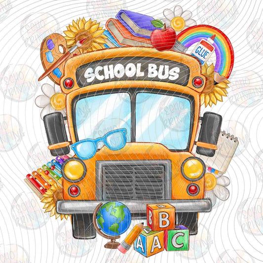 BSDR 8 - SCHOOL BUS COLORFUL
