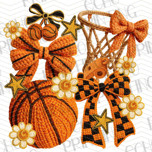 BSKG 37 – BASKETBALL BOW FLORAL