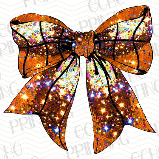BSK 21 – GLITTER ORANGE BOW