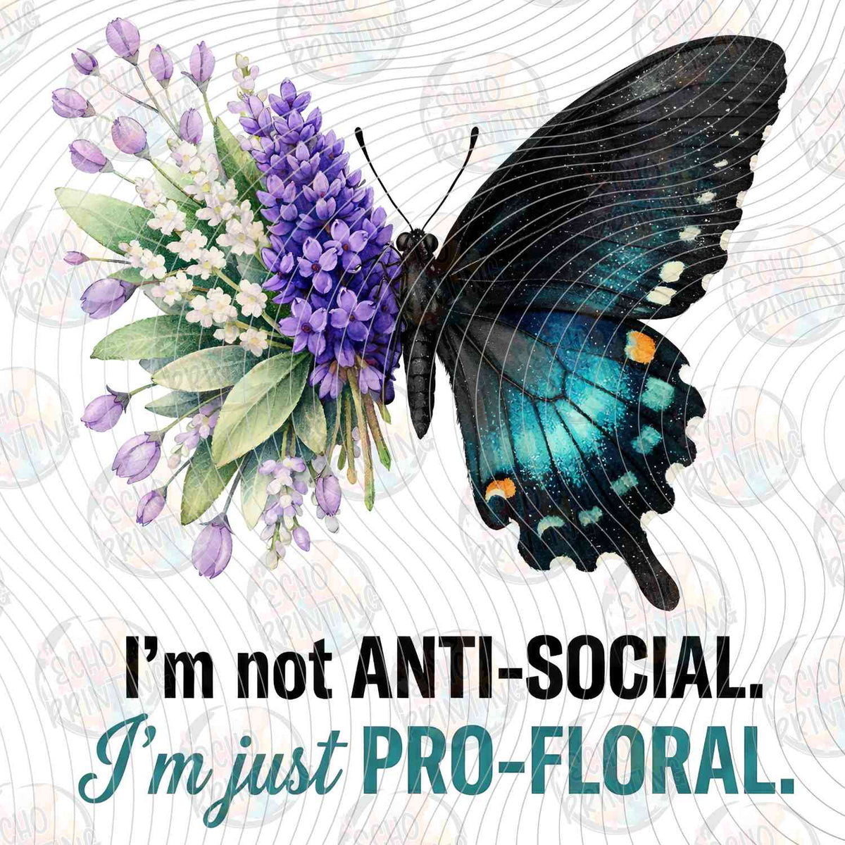 BTFLG 12 - PRO FLORAL BUTTERFLY