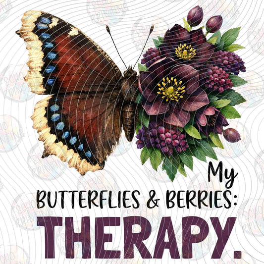 BTFLG 13 - BUTTERFLIES AND BERRIES THERAPY