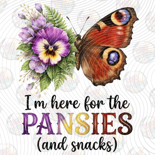 BTFLG 15 - PANSIES AND SNACKS