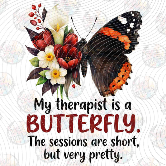 BTFLG 4 - BUTTERFLY THERAPIST FUNNY