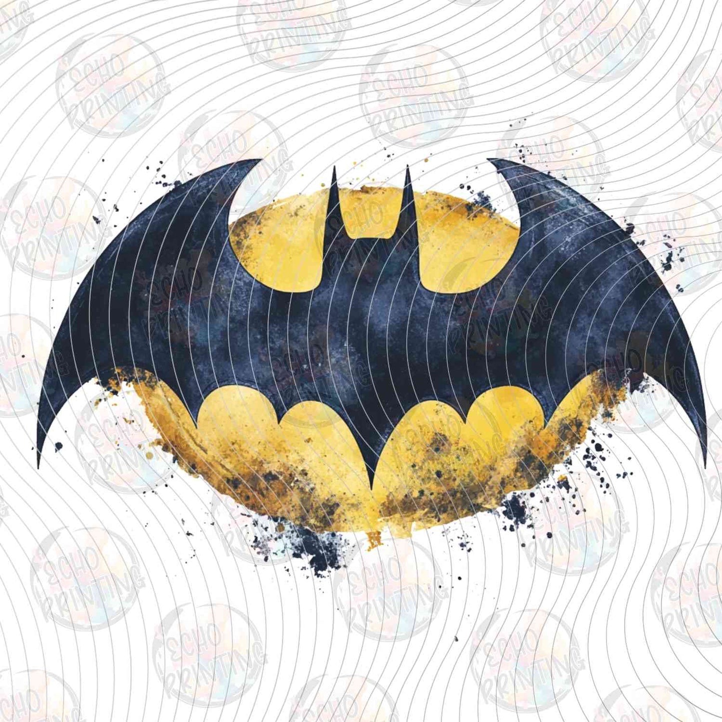 BTMNG 53 - BAT EMBLEM LOGO DESIGN