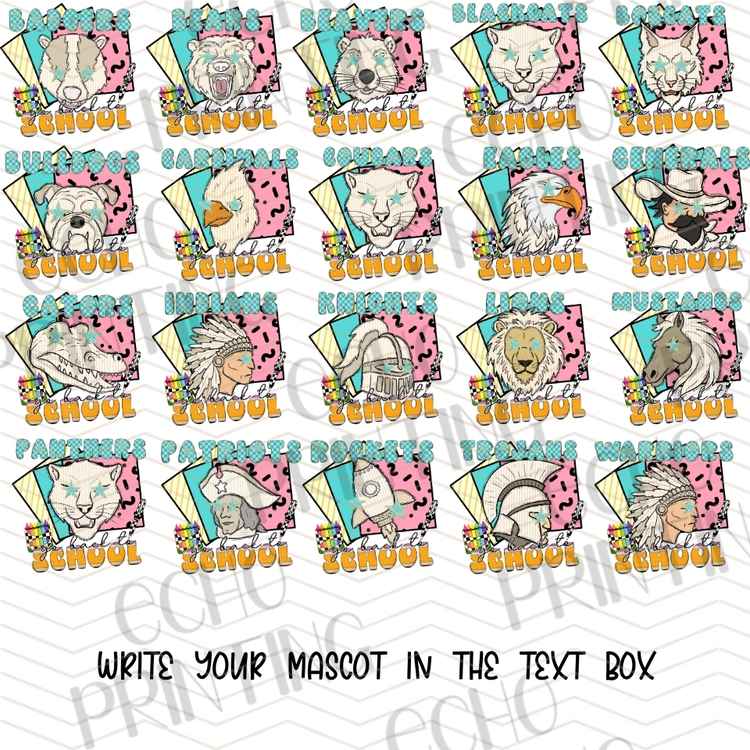 BTSG 242 - COLORFUL SCHOOL MEMORY AUTOGRAPH PAGES