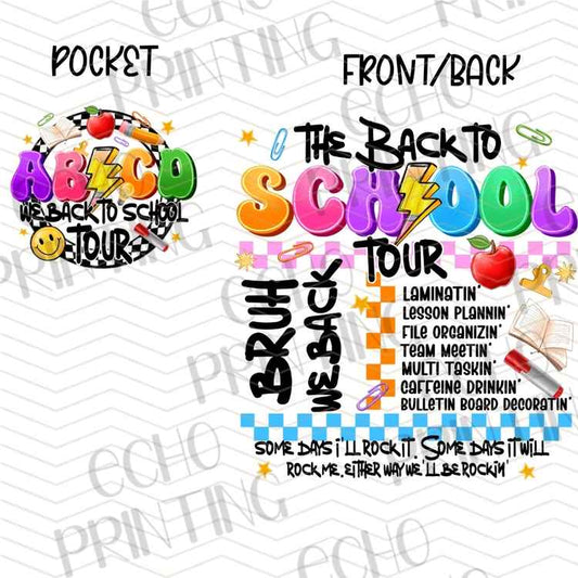 BTSG 259 - BACK TO SCHOOL TOUR SHIRT