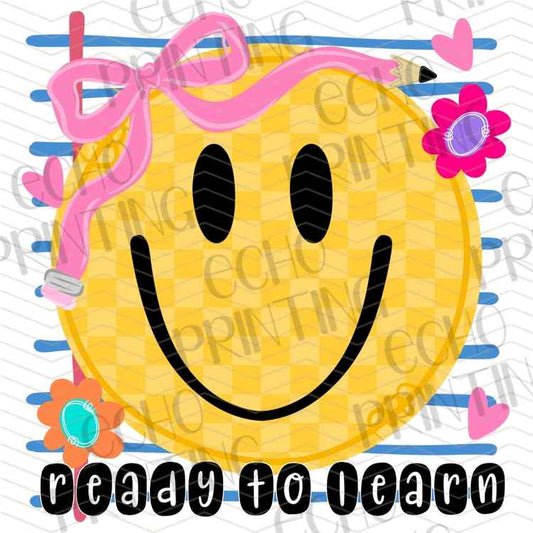 BTSG 271 - READY TO LEARN SMILEY FACE
