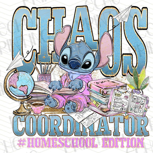 BTS 102 - HOMESCHOOL CHAOS MANAGER WITH BLUE CREATURE