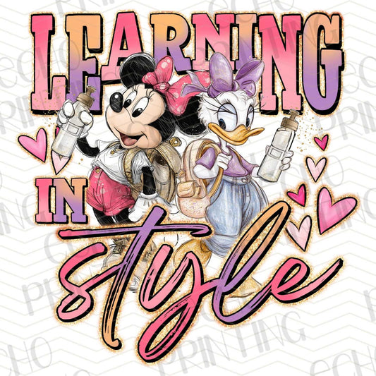 BTS 109 - LEARNING IN STYLE WITH FUN CHARACTERS