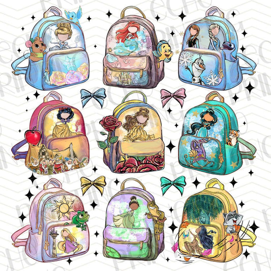 BTS 113 - PRINCESS INSPIRED BACKPACKS FOR SCHOOL FUN
