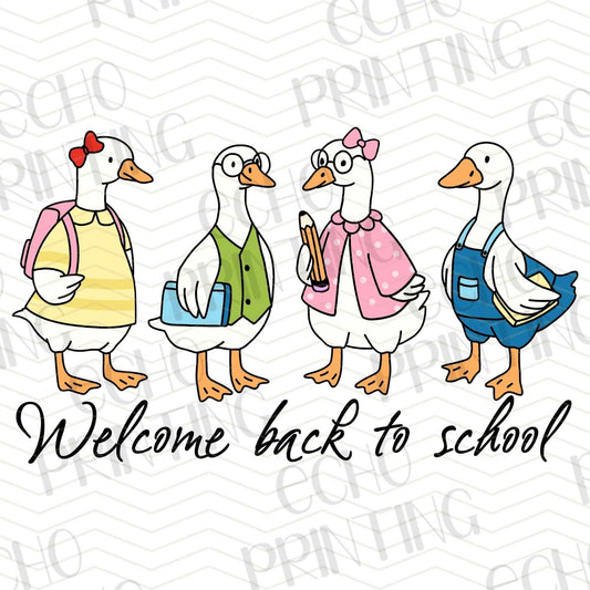 BTSG 115 - GEESE WALKING TO SCHOOL BACK TO SCHOOL