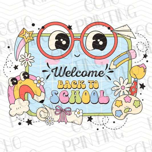 BTSG 18 - GLASSES AND PASTEL BACKPACK BACK TO SCHOOL