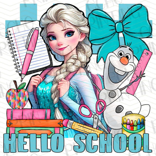 BTS 23 - HELLO SCHOOL WITH CHARACTER AND BOWS
